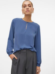 Vero Moda VMTONI Top -Vintage Indigo - 10319828