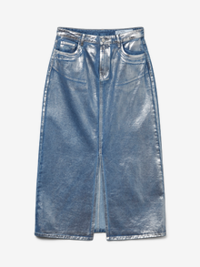 Vero Moda VMTESSA Korkea vyötärö Pitkä hame -Light Blue Denim - 10319874