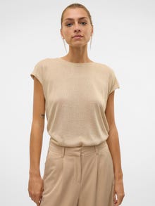 Vero Moda VMSARAH Top -Silver Mink - 10319988