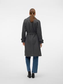 Vero Moda VMPOPMILEY Cappotti -Dark Grey Melange - 10319995