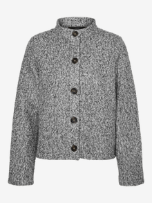 Vero Moda VMHAYLI Strickjacke -Light Grey Melange - 10320214