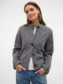 Vero Moda VMHAYLI Strickjacke -Light Grey Melange - 10320214