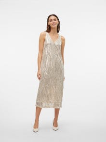 Vero Moda VMELLEN Midi dress -Birch - 10320310