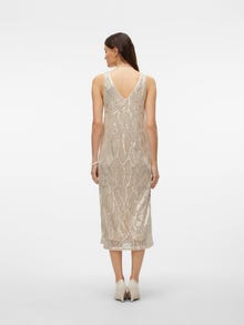 Vero Moda VMELLEN Midi dress -Birch - 10320310
