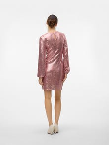 Vero Moda VMANNE Kurzes Kleid -Cameo Brown - 10320316