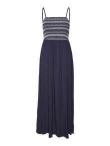 Vero Moda VMHOUSTON Lang kjole -Navy Blazer - 10320322