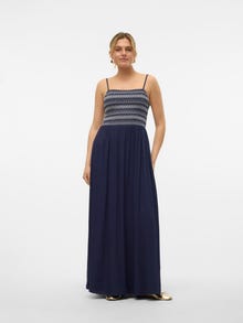 Vero Moda VMHOUSTON Lange jurk -Navy Blazer - 10320322