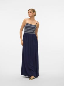 Vero Moda VMHOUSTON Lång klänning -Navy Blazer - 10320322