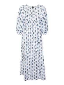 Vero Moda VMMYKONOS Długa sukienka -Bright White - 10320325