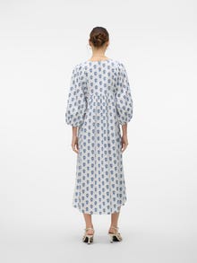 Vero Moda VMMYKONOS Lange jurk -Bright White - 10320325