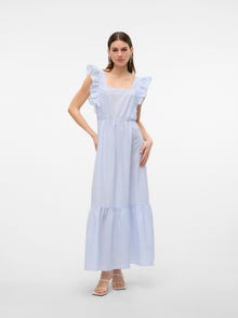 Vero Moda VMMILLIE Long dress -Bright White - 10320352