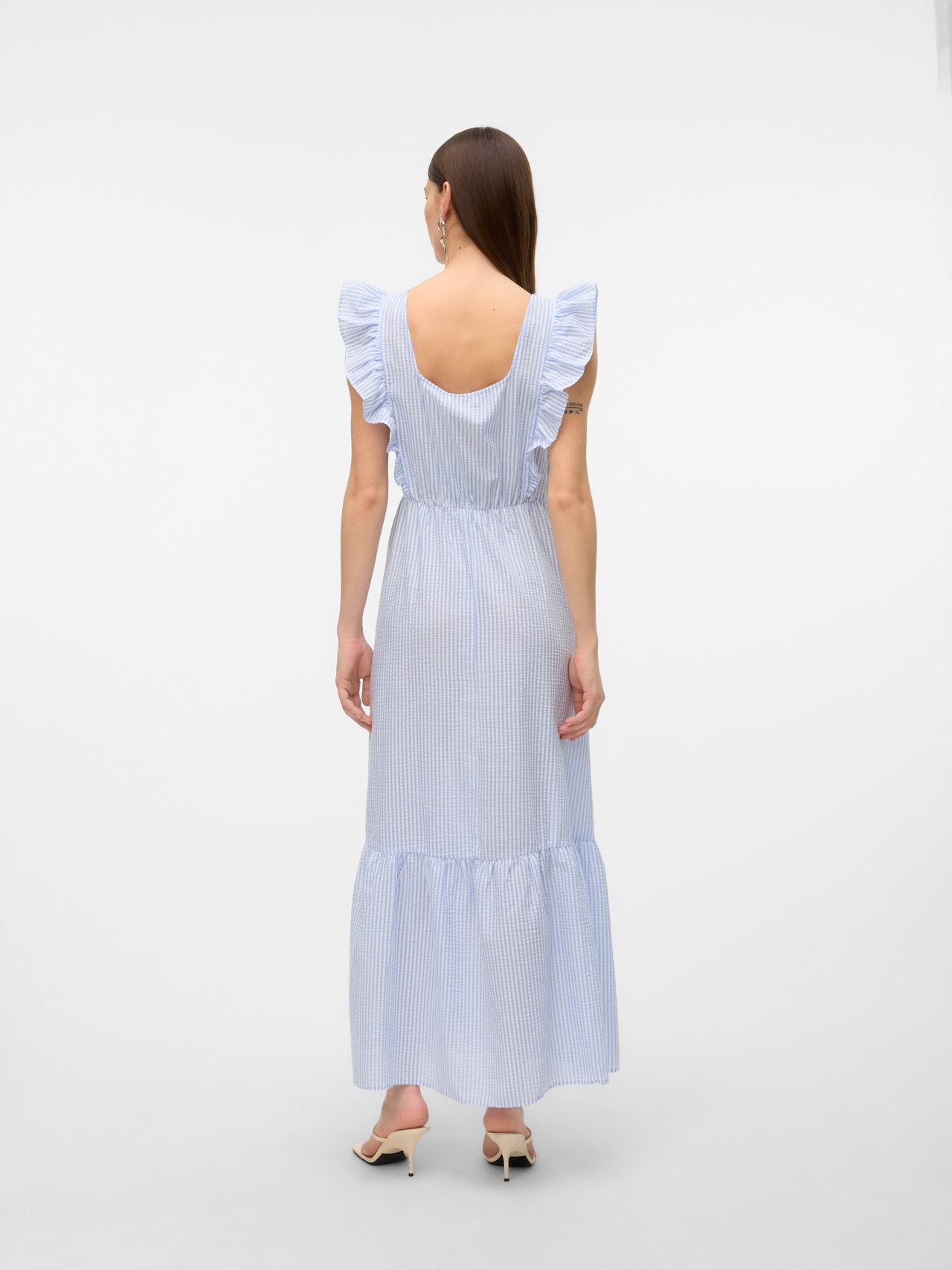 Vero Moda VMMILLIE Robe longue -Bright White - 10320352