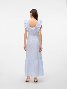 Vero Moda VMMILLIE Vestito lungo -Bright White - 10320352