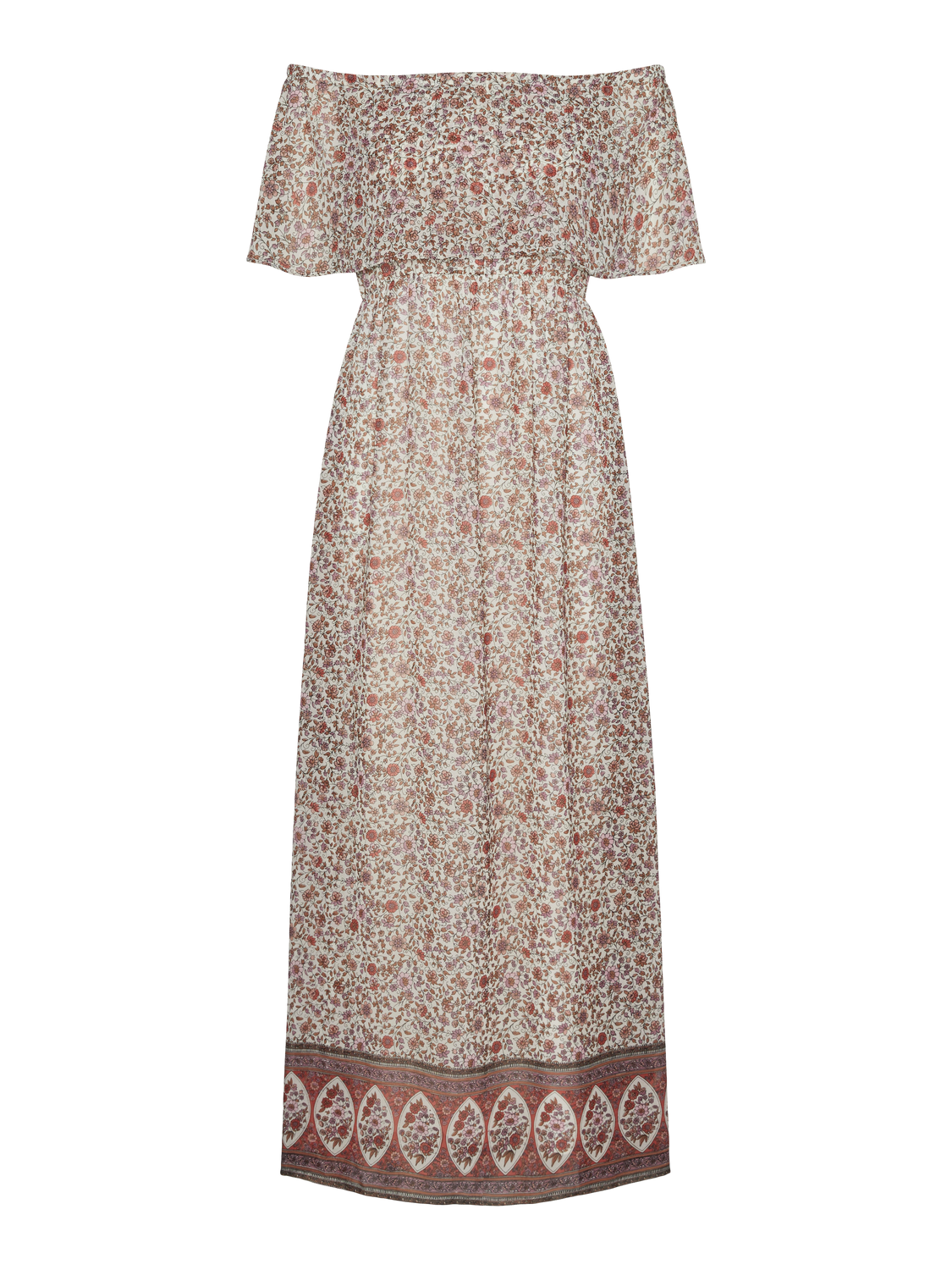 Vero Moda VMBOHO Long dress -Birch - 10320362