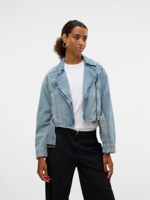 Vero Moda VMDELLA Jeansjacke -Light Blue Denim - 10320364