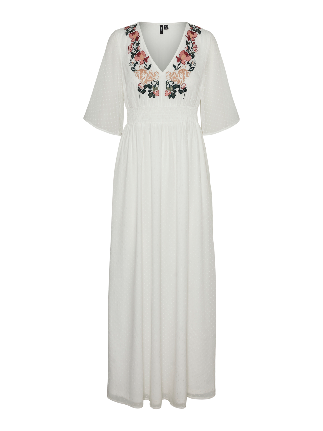 Vero Moda VMDAISEY Langes Kleid -Bright White - 10320372