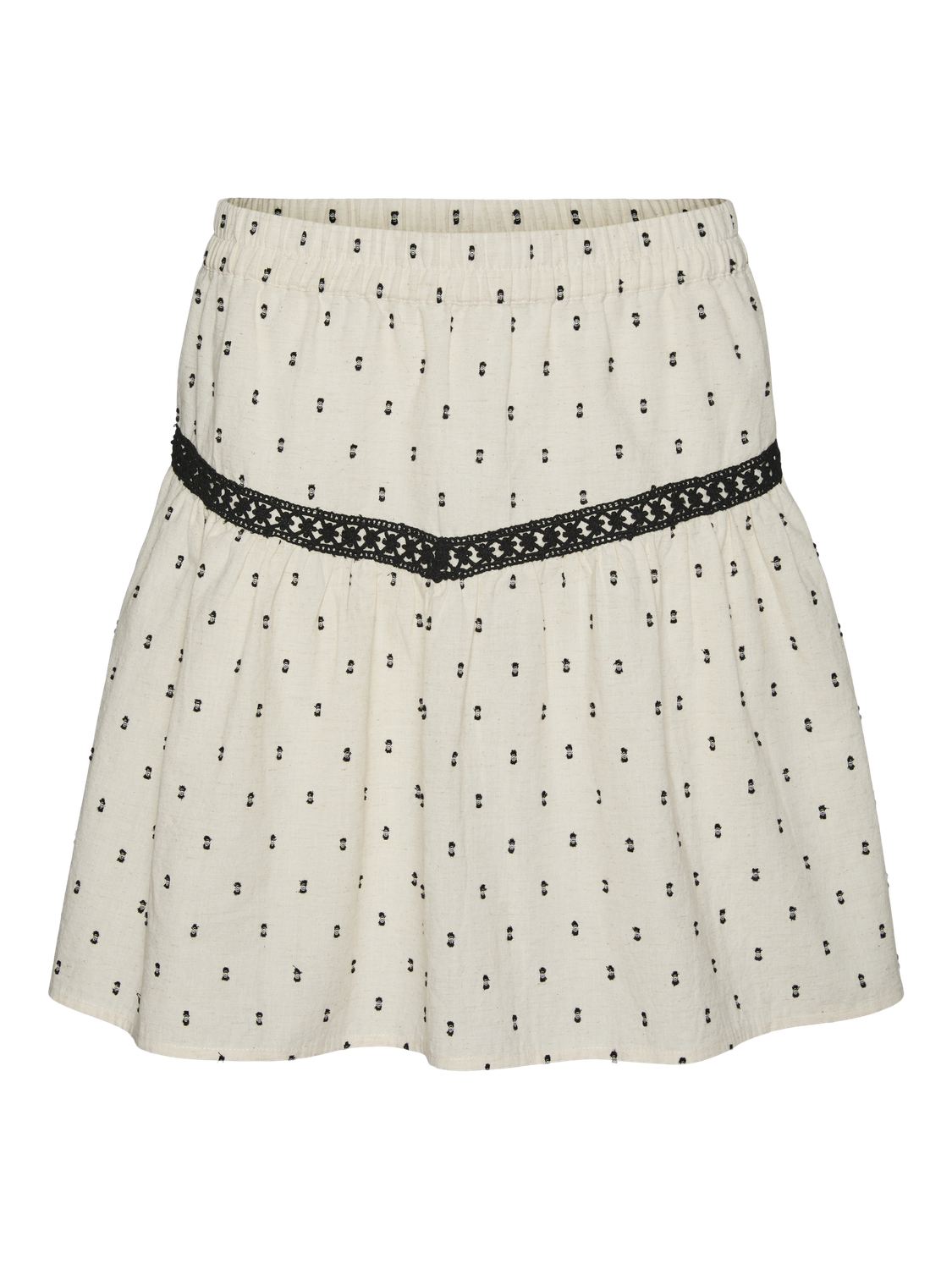 Vero Moda VMLULU Short Skirt -Oatmeal - 10320374