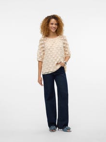 Vero Moda VMDOT Top -Birch - 10320376