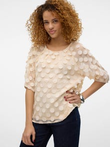 Vero Moda VMDOT Top -Birch - 10320376