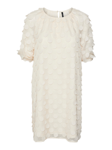 Vero Moda VMDOT Robe courte -Birch - 10320377