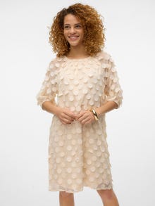 Vero Moda VMDOT Krótka sukienka -Birch - 10320377