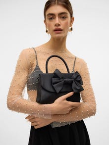 Vero Moda VMBOW Korsande axelrem -Black - 10320425