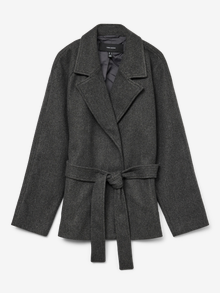 Vero Moda VMFORTUNEAYA Jakke -Dark Grey Melange - 10320441