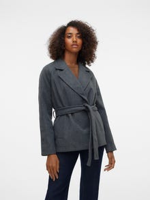 Vero Moda VMFORTUNEAYA Jakke -Dark Grey Melange - 10320441