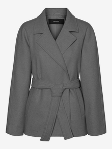 Vero Moda VMFORTUNEAYA Jas -Medium Grey Melange - 10320441