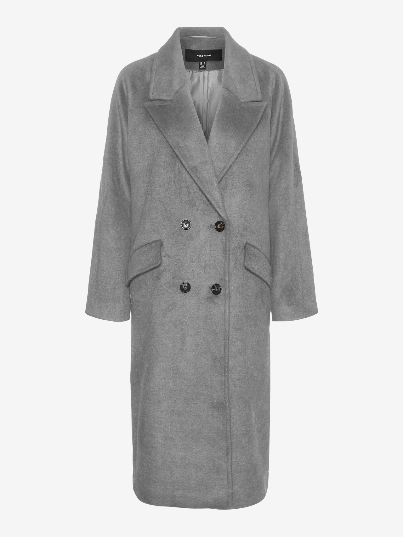 Cappotto Lana Vero Moda Blaza Wool Coat In Capers Reversible Jacket