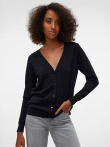 Vero Moda VMSILJE Strickjacke -Black - 10320456
