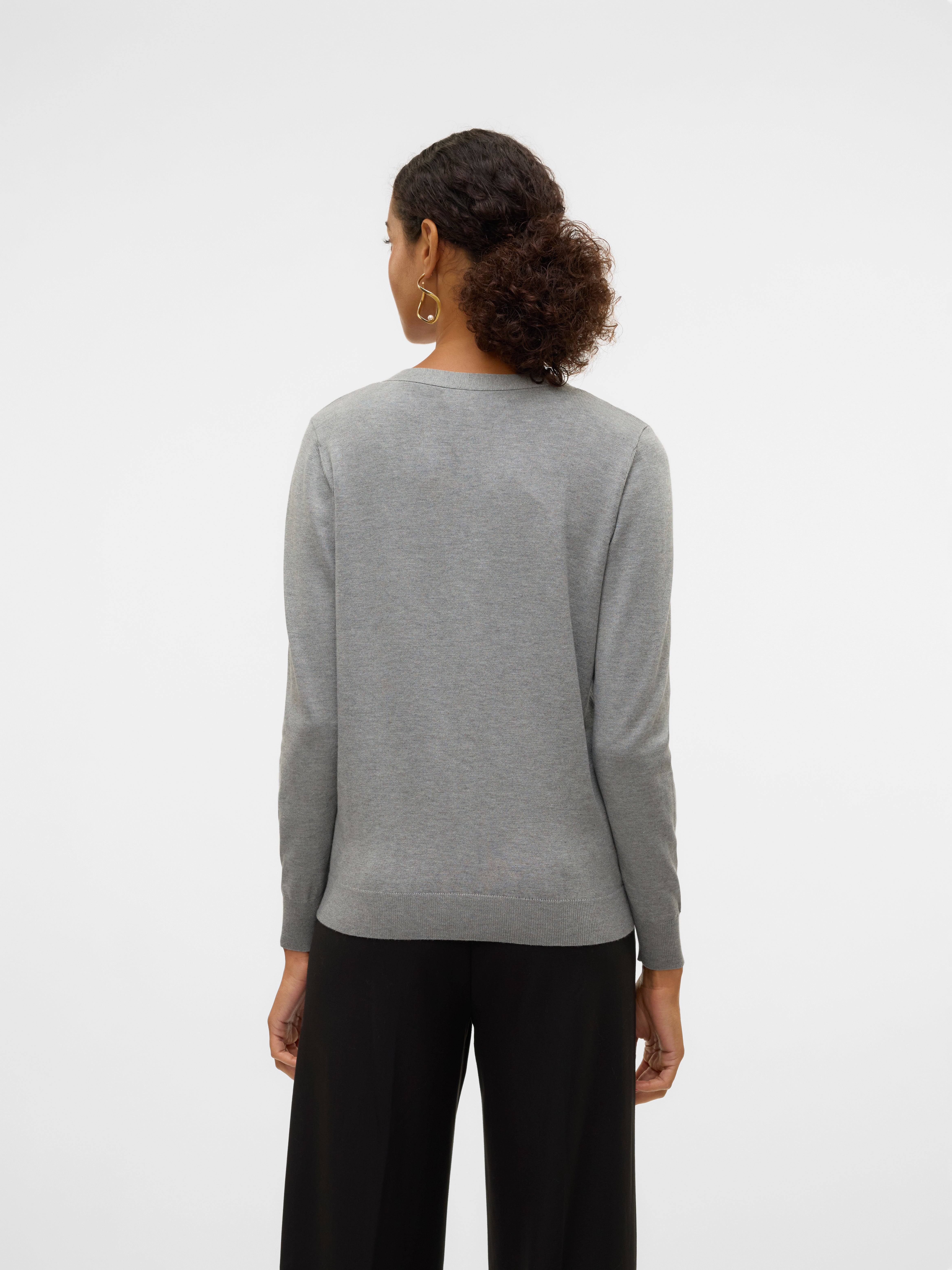 VERO MODA Vmsaba Full Naald Ls V-hals Cardi Noos, zwart, S VERO MODA Vmsaba Full Naald Ls V-hals Cardi Noos, zwart, S