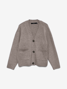 Vero Moda VMBOOM Strickjacke -Moon Rock - 10320457