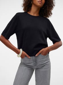 Vero Moda VMSILJE Pullover -Black - 10320460