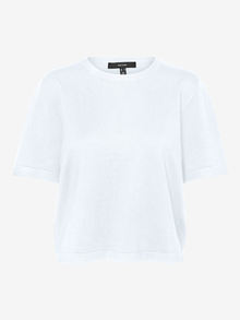 Vero Moda VMSILJE Pullover -Bright White - 10320460