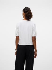 Vero Moda VMSILJE Pullover -Bright White - 10320460