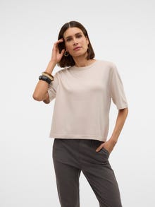 Vero Moda VMSILJE Pullover -Moonbeam - 10320460