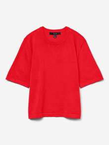 Vero Moda VMSILJE Neulepuserot -High Risk Red - 10320460