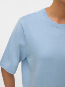 Vero Moda VMSILJE Megztinis -Cashmere Blue - 10320460