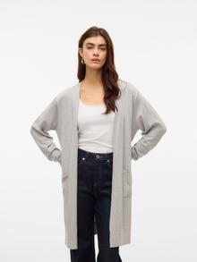 Vero Moda VMSILJE Cardigan in Maglia -Light Grey Melange - 10320462