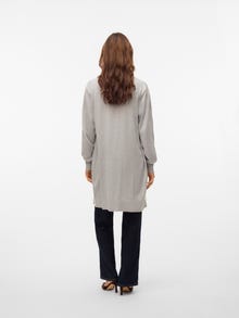 Vero Moda VMSILJE Strickjacke -Light Grey Melange - 10320462