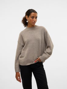 Vero Moda VMBOOM Pullover -Moon Rock - 10320463