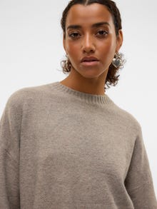 Vero Moda VMBOOM Pullover -Moon Rock - 10320463