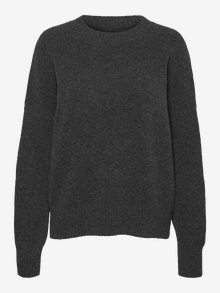 Vero Moda VMBOOM Pullover -Dark Grey Melange - 10320463