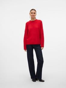 Vero Moda VMBOOM Neulepuserot -Salsa - 10320463