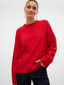 Vero Moda VMBOOM Neulepuserot -Salsa - 10320463