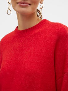 Vero Moda VMBOOM Pullover -Salsa - 10320463