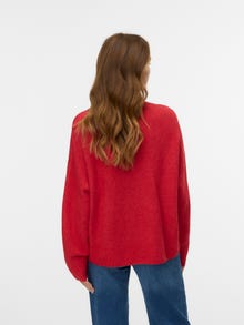 Vero Moda VMBOOM Megztinis -Ribbon Red - 10320463