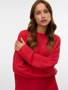 Vero Moda VMBOOM Megztinis -Ribbon Red - 10320463