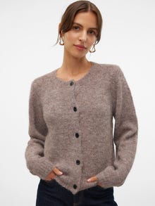 Vero Moda VMNOVAH Strickjacke -Brown Lentil - 10320496